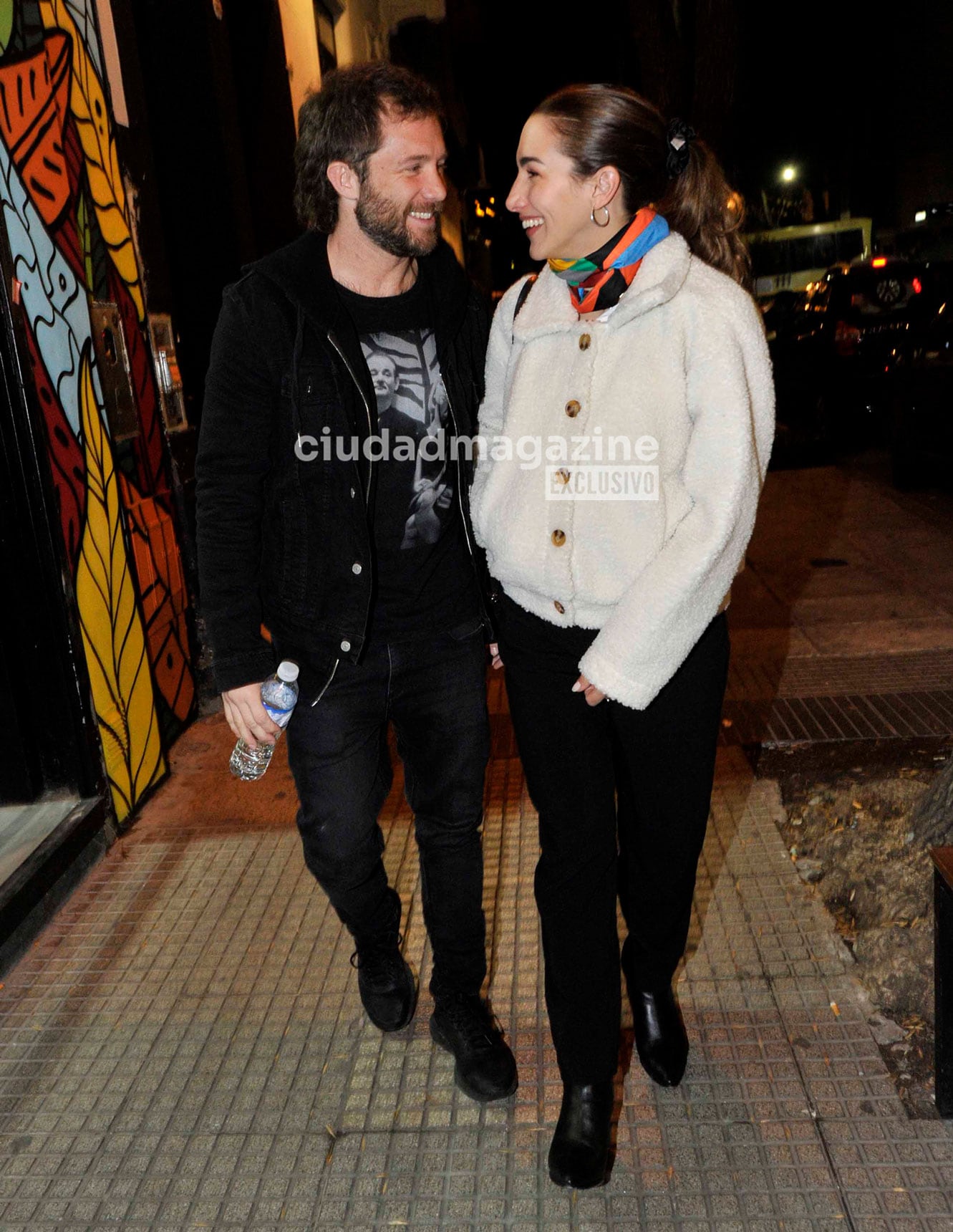 Thelma Fardín y Nicolás Tacho Riera. (Foto: Movilpress)