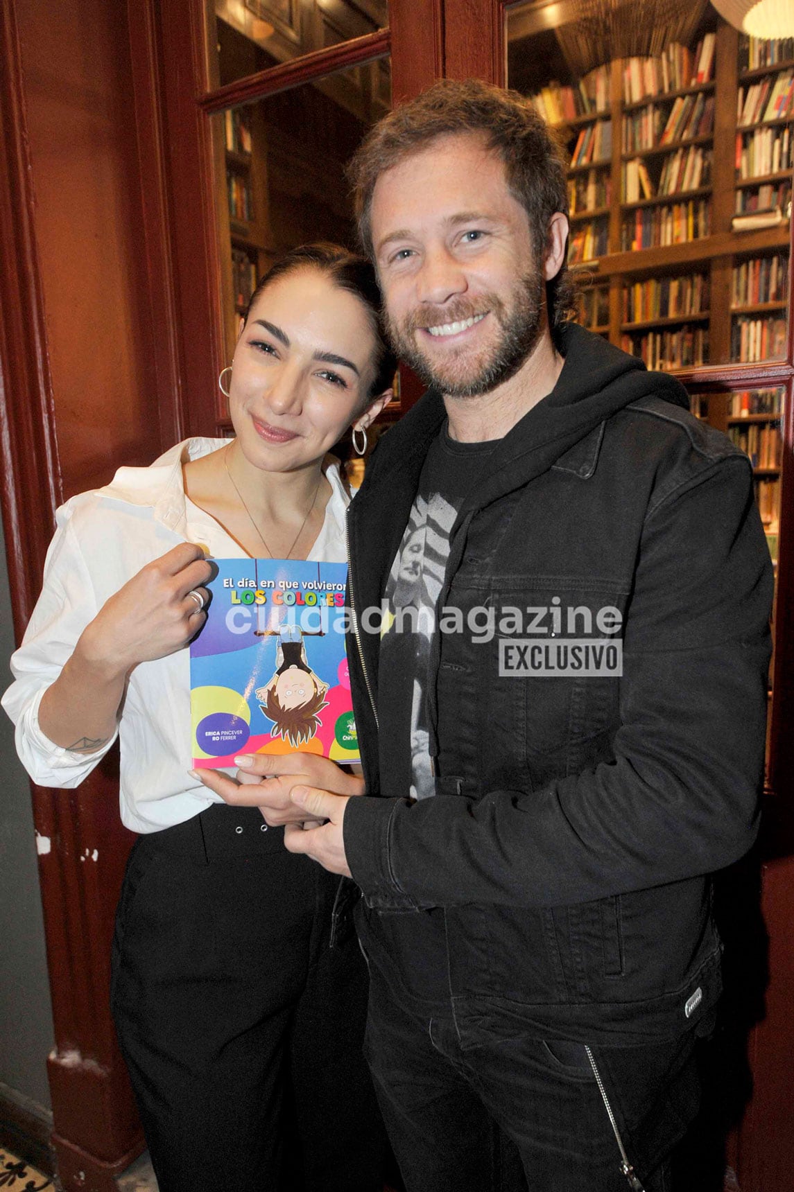 Thelma Fardín y Nicolás Tacho Riera. (Foto: Movilpress)