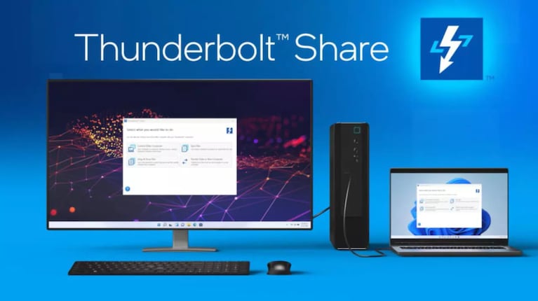 Thunderbolt Share permite conectar dos PC con velocidades Thunderbolt: por qué mejora los flujos de trabajo