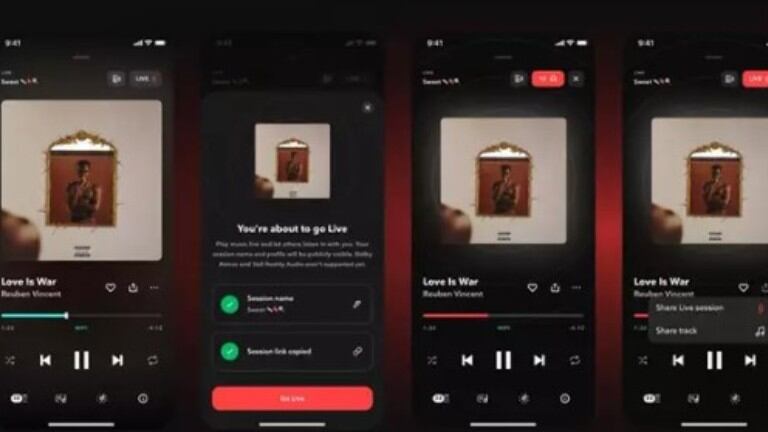 Tidal Live permite a los usuarios premium compartir sesiones de la música que escuchan