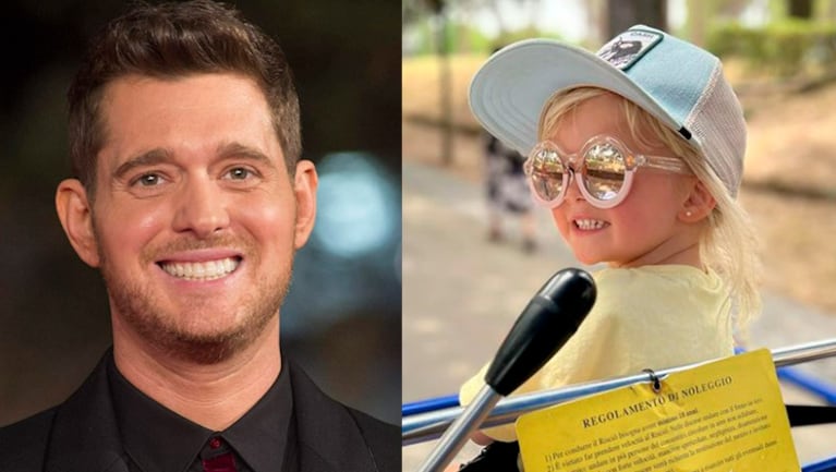 Tierno posteo de Michael Bublé a su hija Vida por sus cuatro años.