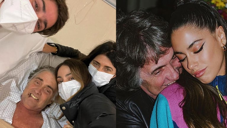 Tini Stoessel compartió una emotiva foto con su papá en su cumple, en medio de su internación.