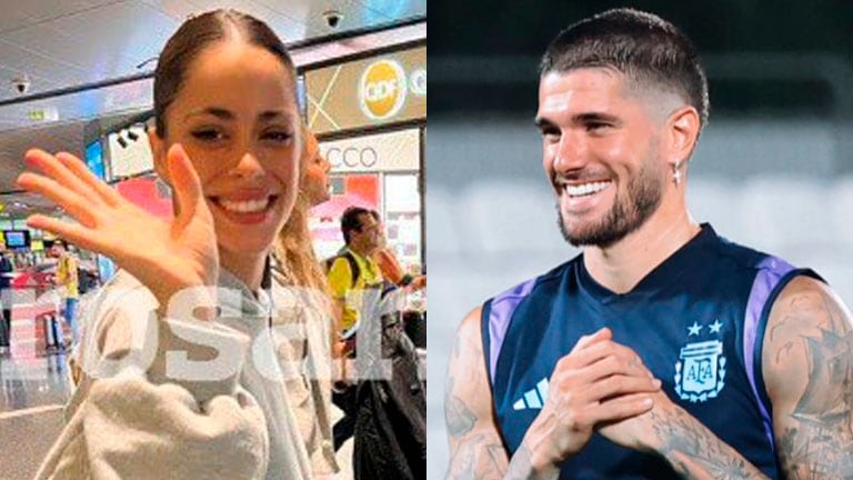 Tini Stoessel llegó a Qatar 2022 para alentar a Rodrigo De Paul las primeras fotos