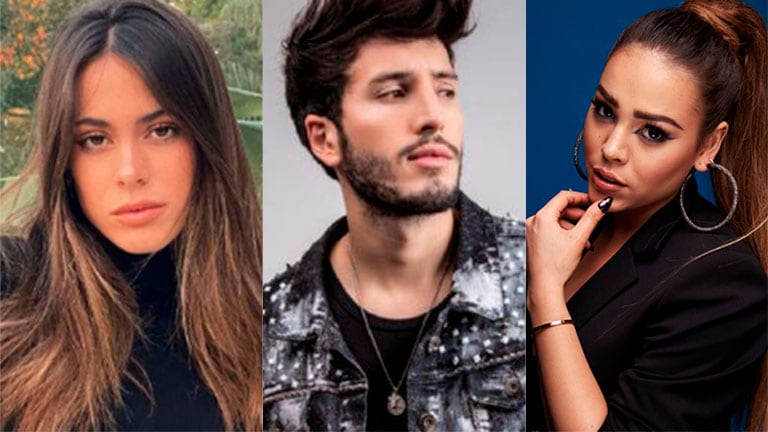 Tini Stoessel, Sebastián Yatra y Danna Paola