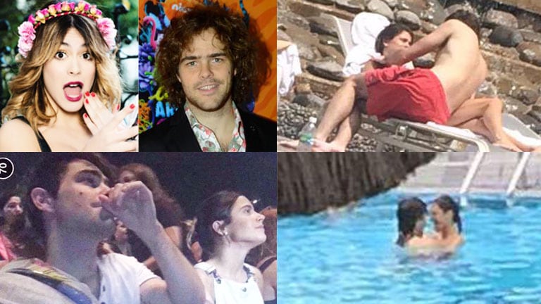 Tini Stoessel y Peter Lanzani, súper reconciliados Fotos: Twitter. 