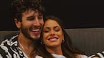 Tini y Sebastián se dedicaron tiernos mensajes en la red.