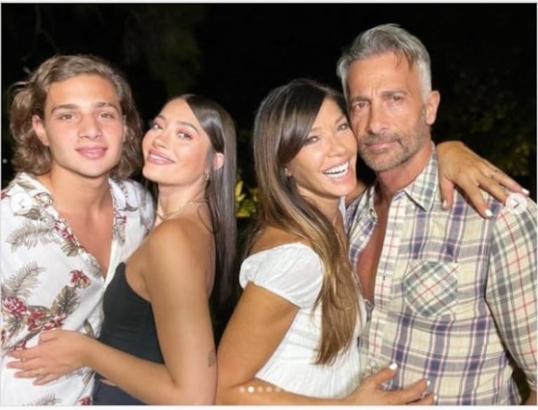 Tiziana Sabatini presentó en familia a su novio rugbier y Catherine Fulop dio el visto bueno