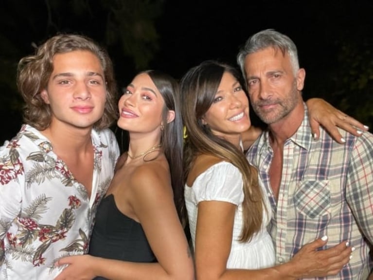 Tiziana Sabatini presentó en familia a su novio rugbier y Catherine Fulop dio el visto bueno