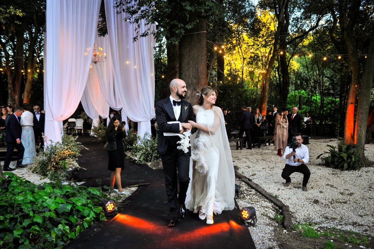 Todas las fotos de la fiesta de casamiento íntima de Abel Pintos y Mora Calabrese. (Foto: Prensa Abel Pintos)