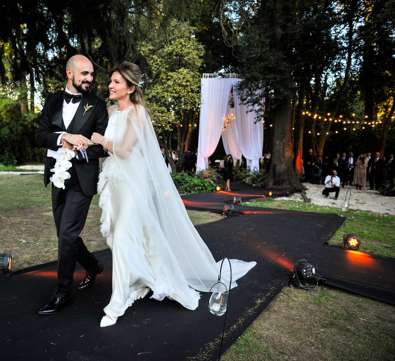 Todas las fotos de la fiesta de casamiento íntima de Abel Pintos y Mora Calabrese. (Foto: Prensa Abel Pintos)