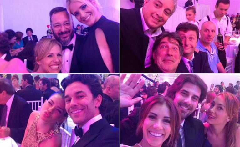 Todas las fotos de la intimidad de la gran fiesta de Telefe. (Foto: Twitter)