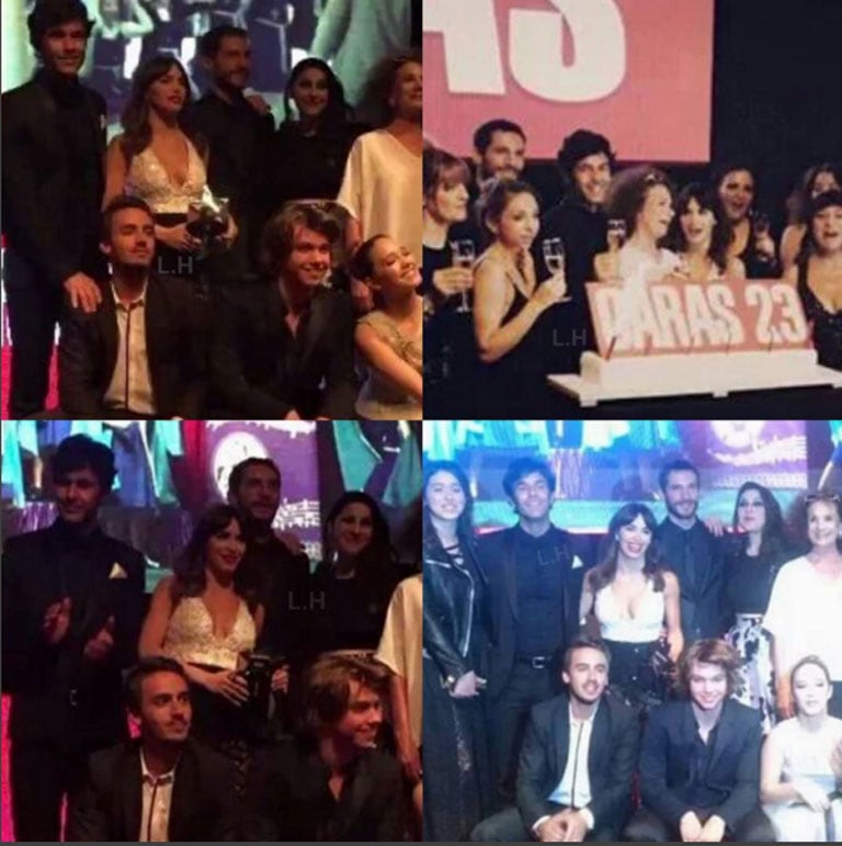 Todas las fotos de Lali Espósito y Mariano Martínez en la gala de Caras (Fotos: Instagram). 