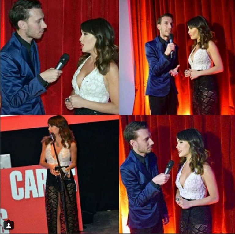 Todas las fotos de Lali Espósito y Mariano Martínez en la gala de Caras (Fotos: Instagram). 