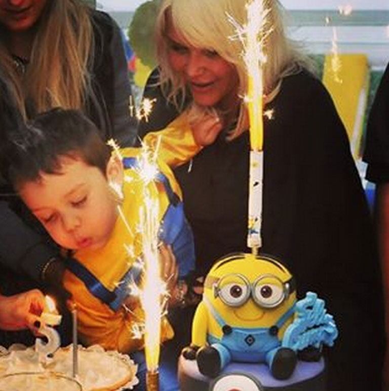 Todas las fotos del cumpleaños de Thiago, el hijo de Nazarena (Fotos: Instagram). 