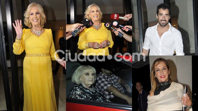 Todas las fotos del gran cumple de Mirtha Legrand (Fotos: Movilpress). 