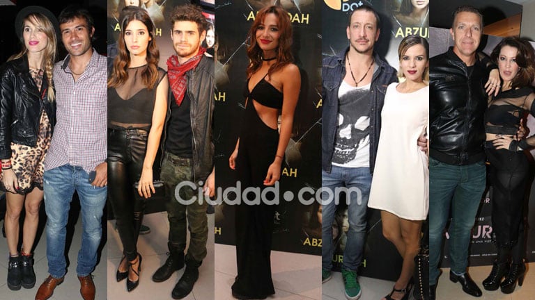 Todos los famosos en el estreno de Abzurdah (Fotos: Movilpress). 