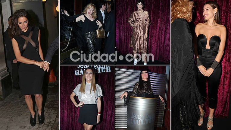 Todos los looks del evento de Jean Paul Gaultier. Fotos: Movilpress.