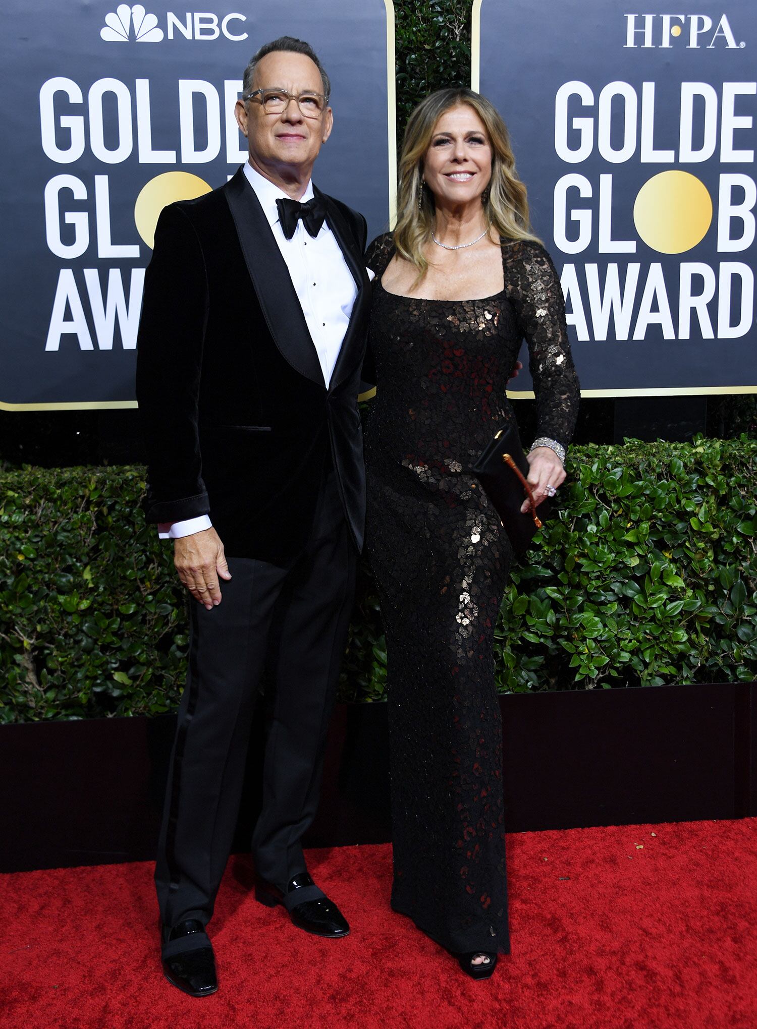 Tom Hanks y Rita Wilson, una de las parejas más sólidas de Hollywood (Fotos: AFP).