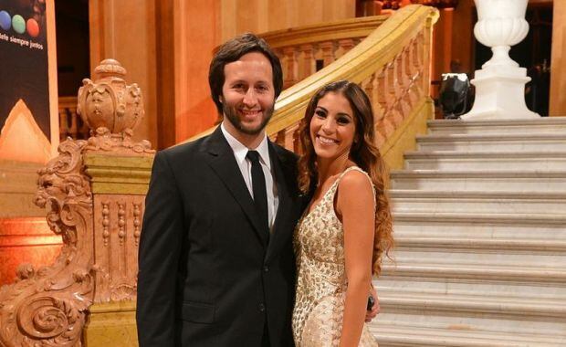 Tomás Yankelevich y su esposa Sofía Reca. (Foto: Telefe)