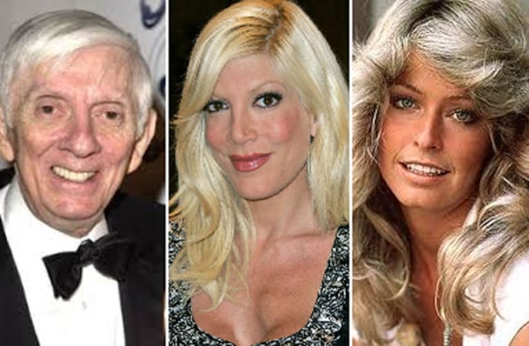 Tori Spelling quiso contactar a su padre muerto, pero… ¡apareció Farrah Fawcett! (Foto: Web)