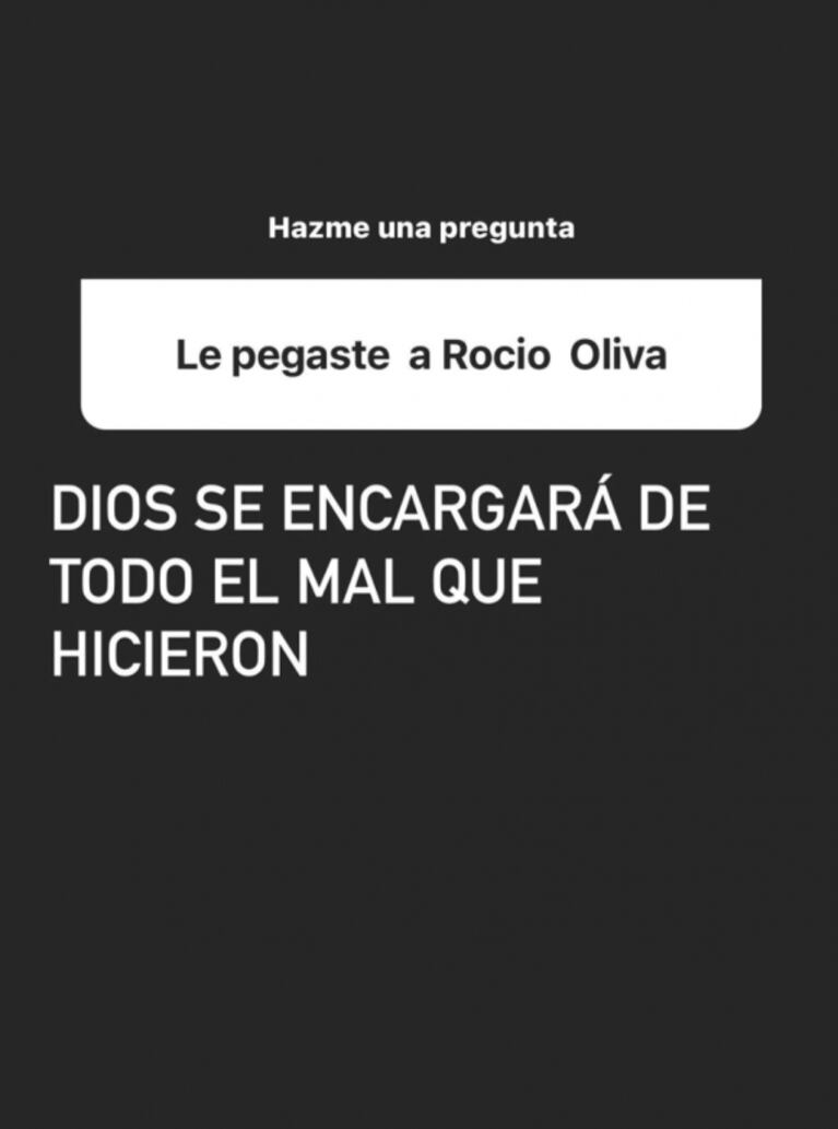 Tremenda reacción de Verónica Ojeda cuando le preguntaron si le pegó a Rocío Oliva: "Dios se encargará" 