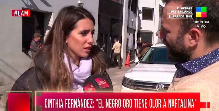 Tremendas declaraciones de Cinthia Fernández sobre Oscar González Oro tras su enfrentamiento en TV