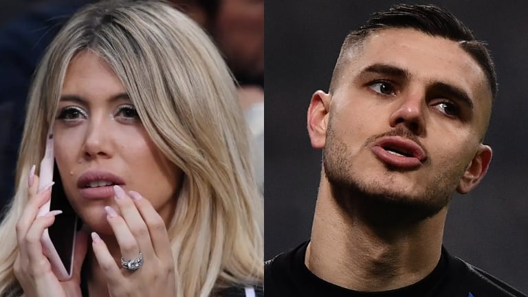 Tremendas frases de Wanda Nara a Mauro Icardi en la conversación privada que él filtró: Sos mentiroso de casado y soltero