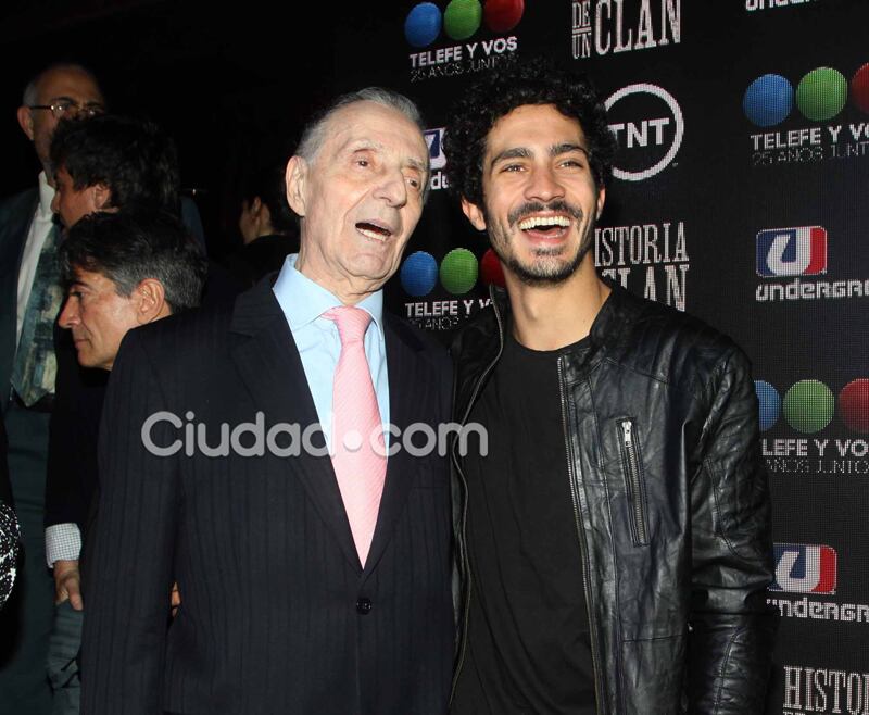 Tristán y el Chino Darín. Foto: Movilpress-Ciudad.com.