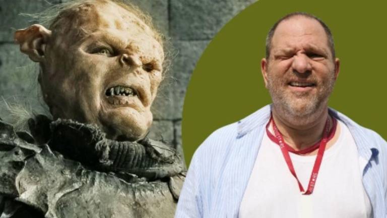 Un orco de El Señor de los Anillos estaba inspirado en Harvey Weinstein