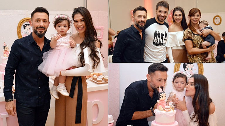 ¡Una princesita! Mariana de Melo festejó el primer cumpleaños de Lupe