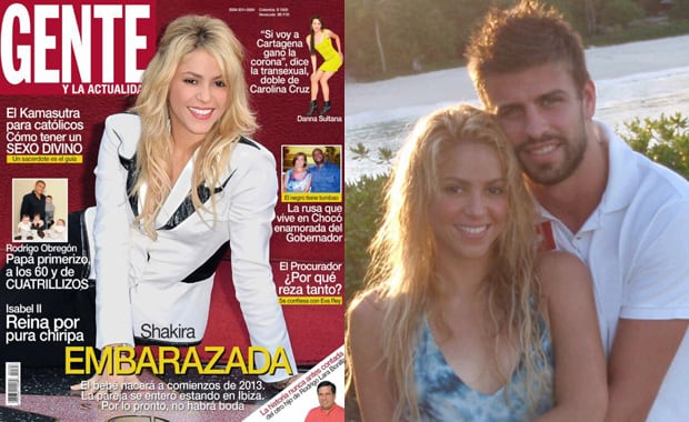 Una revista colombiana da como confirmado el embarazo de Shakira.