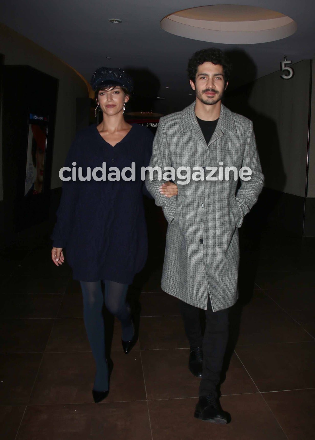 Úrusula Corberó y Chino Darín en la avant premier de El Ángel (Foto: Movilpress)