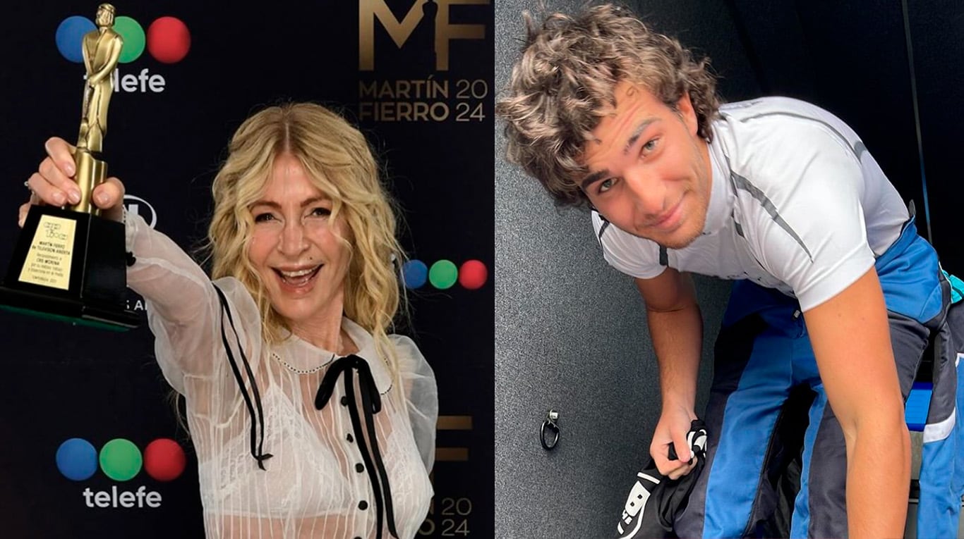 Valentín Giordano, el nieto de Cris Morena, rompió corazones en los Martín Fierro 2024 y se volvió viral.