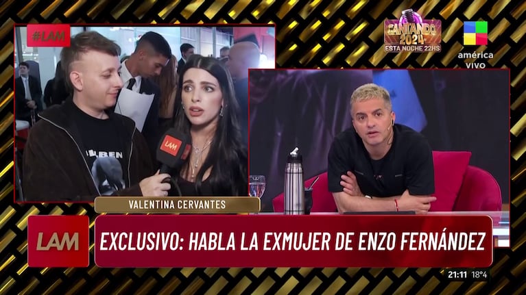 Valentina Cervantes habló con LAM.