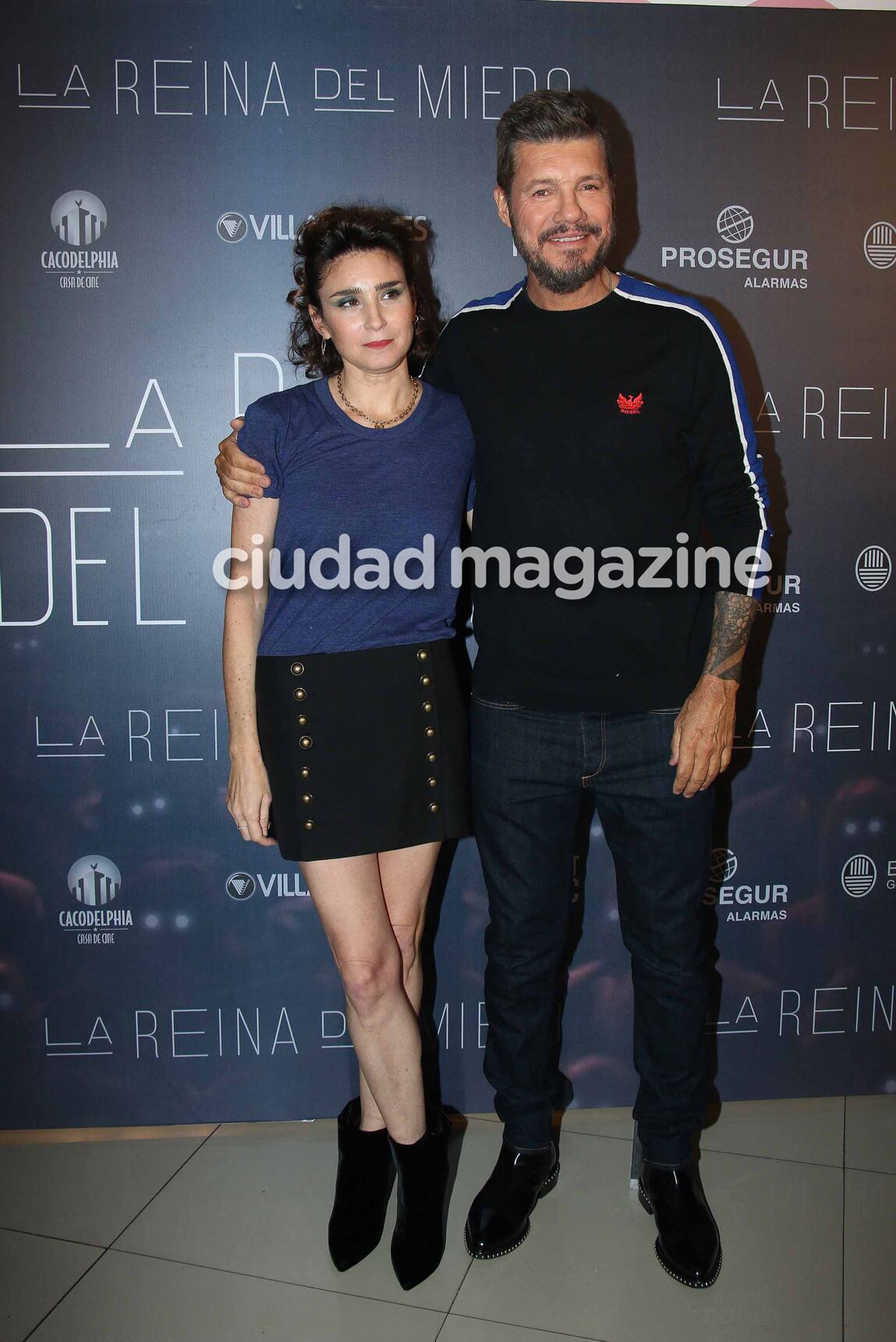 Valeria Bertuccelli en la avant premier de La Reina del Miedo. (Foto: Movilpress)