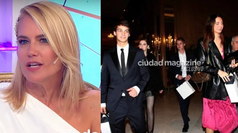 Valeria Mazza habló de los rumores de romance de su hijo Tiziano Gravier con Juana Tinelli