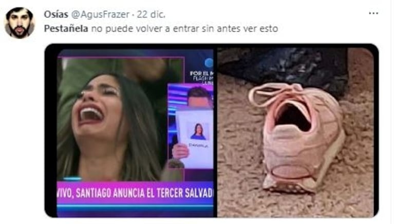 "Vengañela": el regreso de Daniela Celis a Gran Hermano 2022 generó una catarata de memes