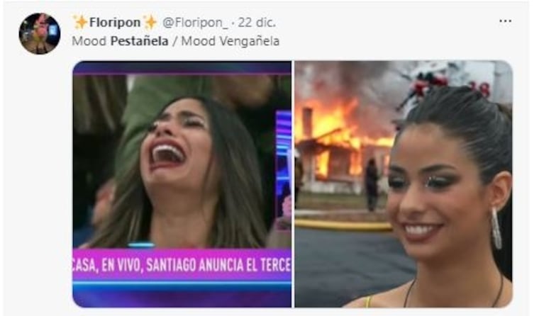 "Vengañela": el regreso de Daniela Celis a Gran Hermano 2022 generó una catarata de memes