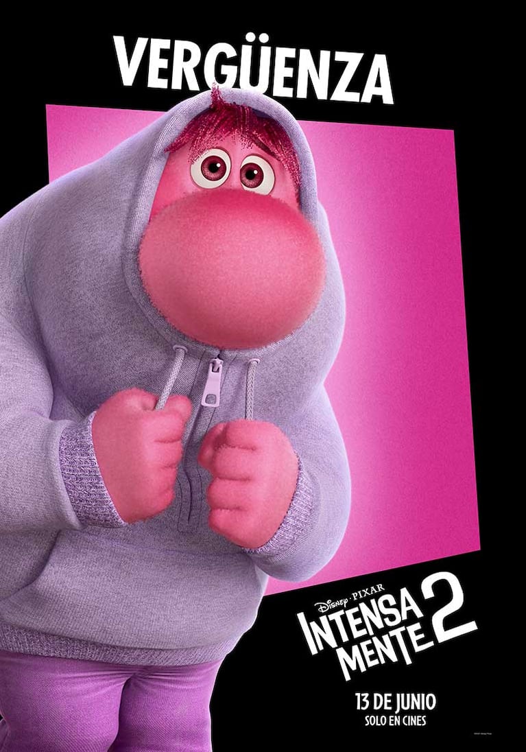 Vergüenza en Intensa-mente 2 (Foto: gentileza Disney-Pixar)