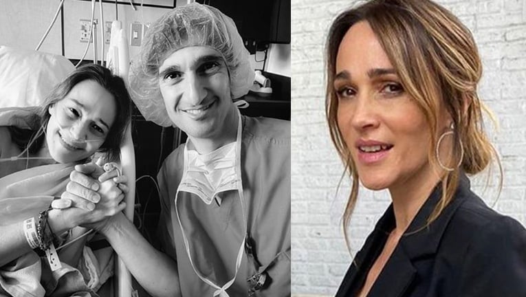 Verónica Lozano compartió una emotiva foto con el médico que la operó.