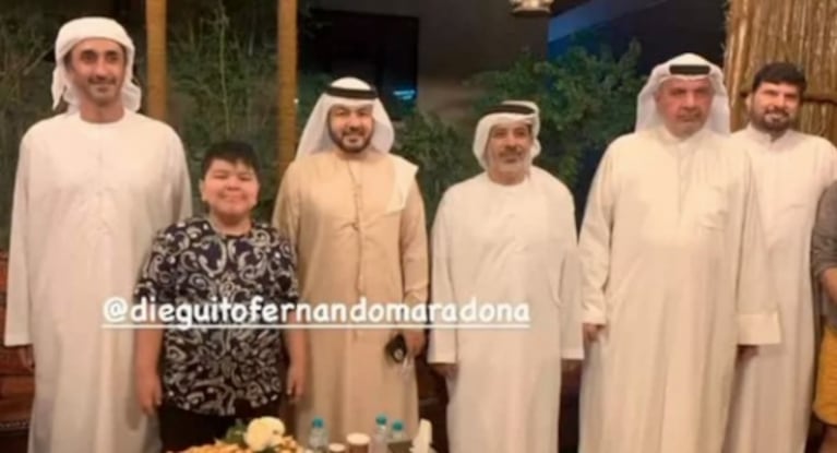 Verónica Ojeda mostró la emoción de Dieguito Fernando al conocer Dubai