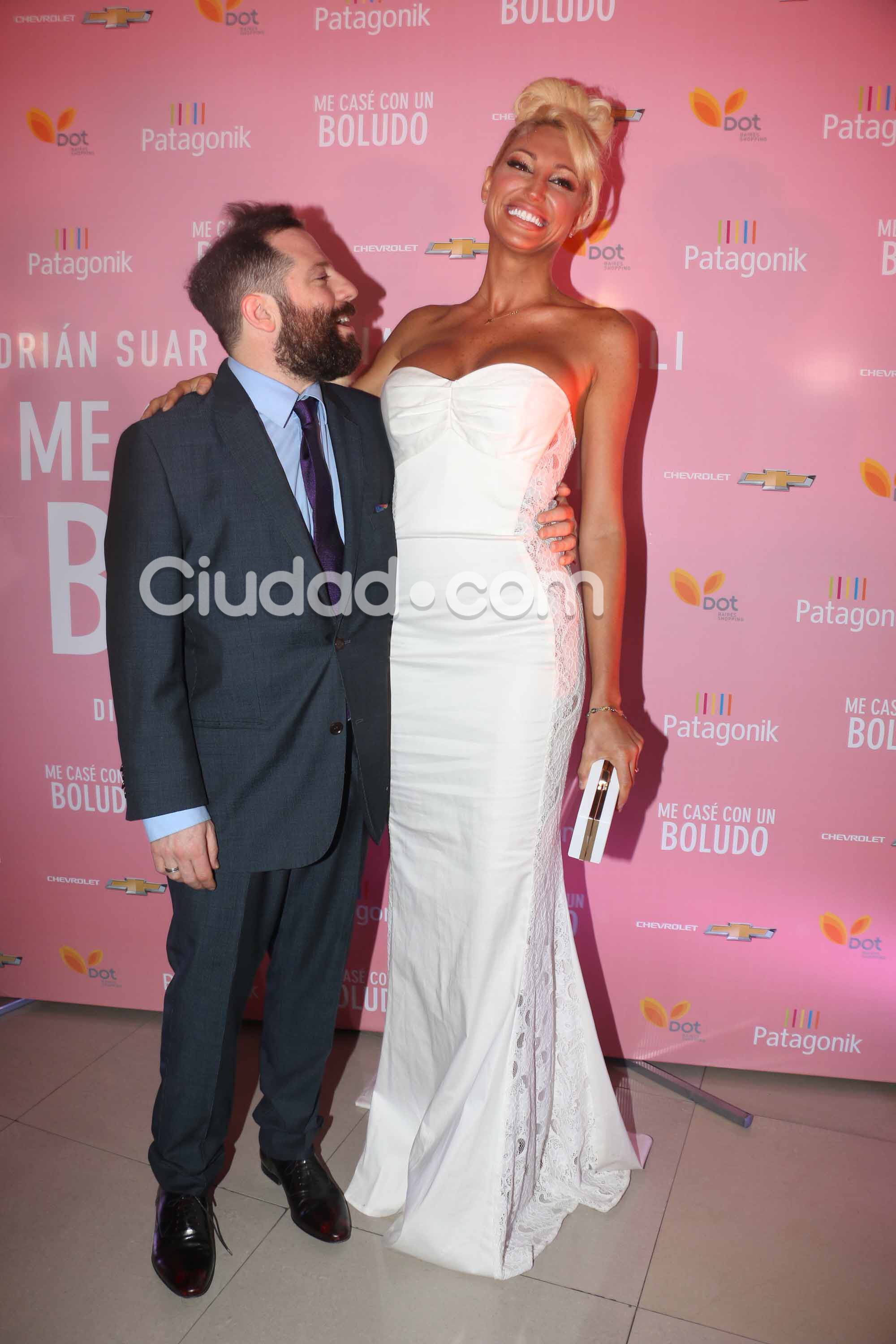 Vicky Xipolitakis y José Ottavis, la pareja de la noche. Foto: Movilpress-Ciudad.com.