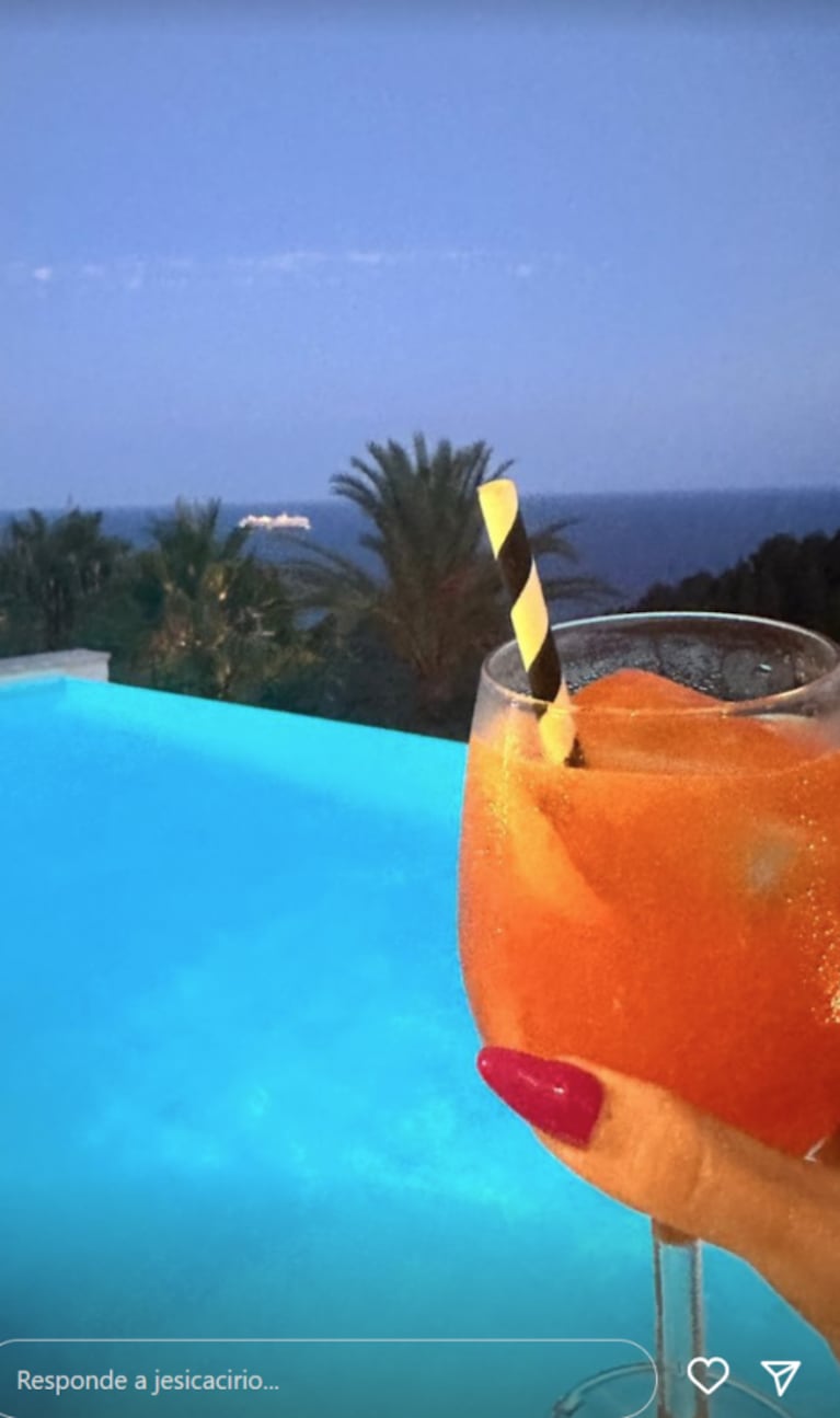 Vida de soltera: Jésica Cirio compartió sus espectaculares vacaciones en Ibiza tras su separación