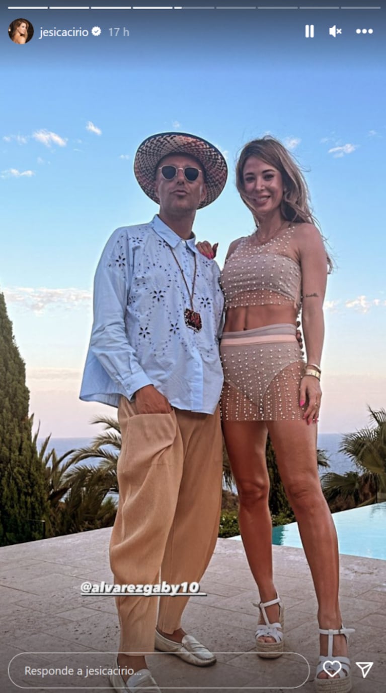 Vida de soltera: Jésica Cirio compartió sus espectaculares vacaciones en Ibiza tras su separación