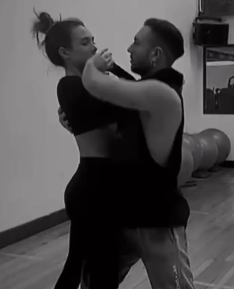 Video: el doloroso blooper de Camila Homs y su bailarín en el ensayo del Bailando 2023