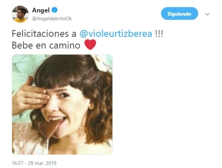 ¿Violeta Urtizberea, embarazada de su primer hijo junto a Juan Ingaramo?