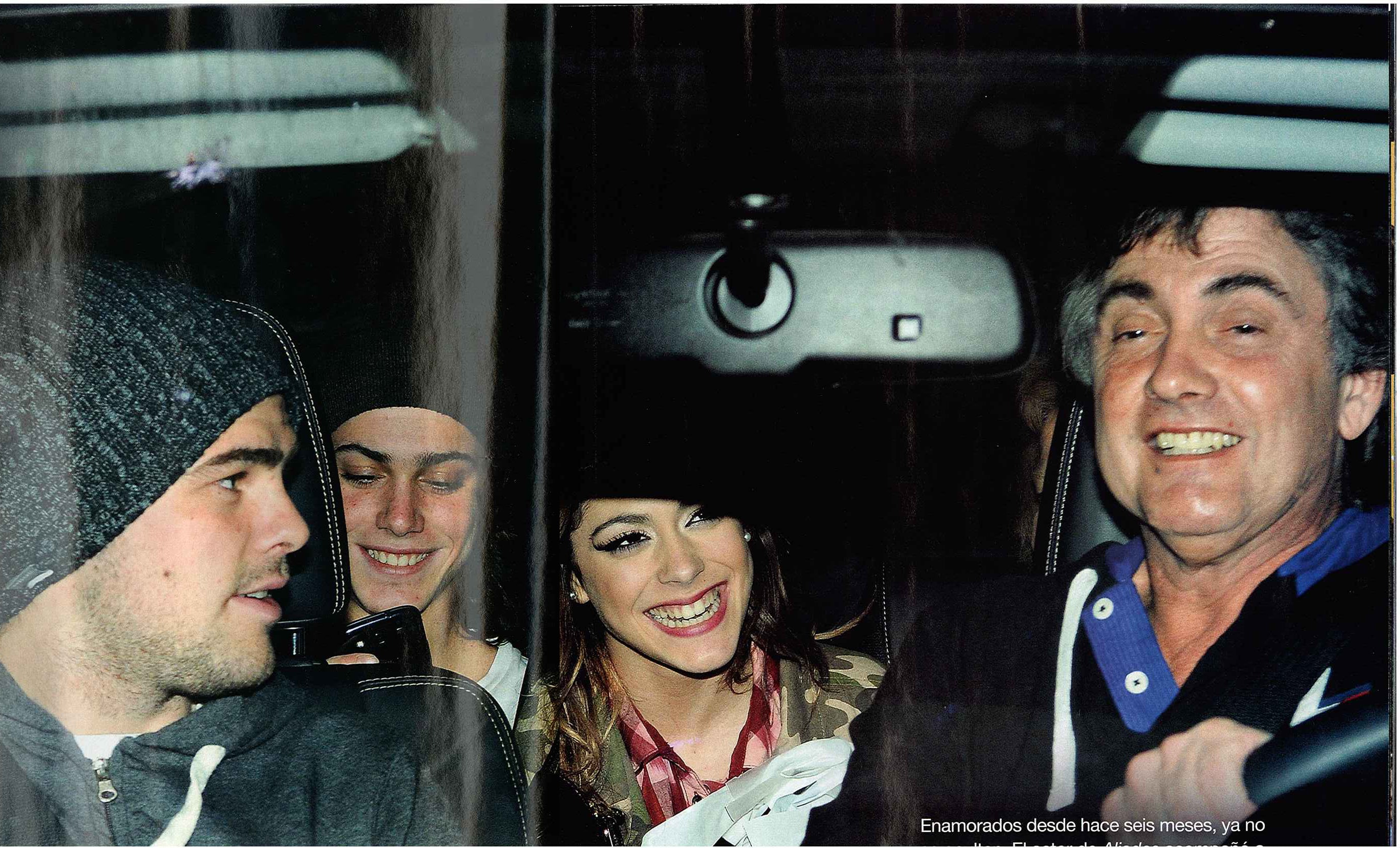 Violetta y Peter Lanzani, juntos. (Foto: Gente)