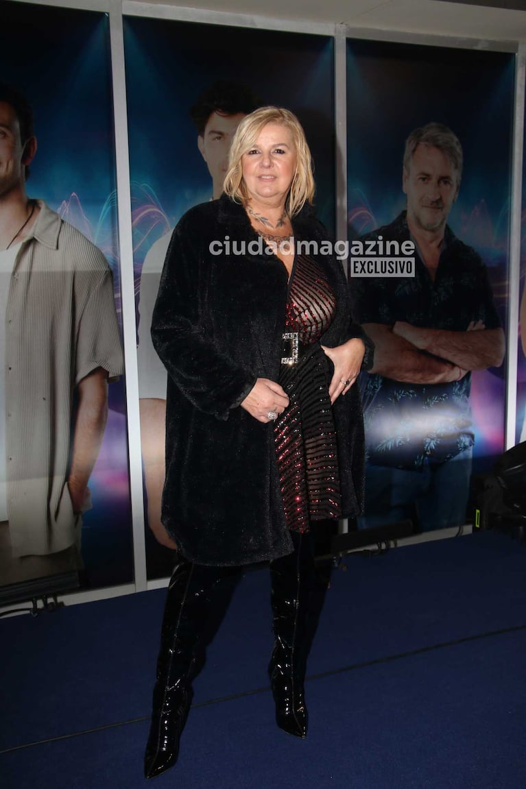 Virginia Demo en la alfombra azul de Gran Hermano (Foto: Movilpress)