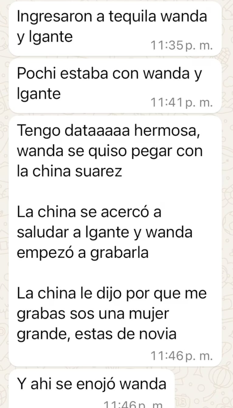 Wanda habría apurado a China.