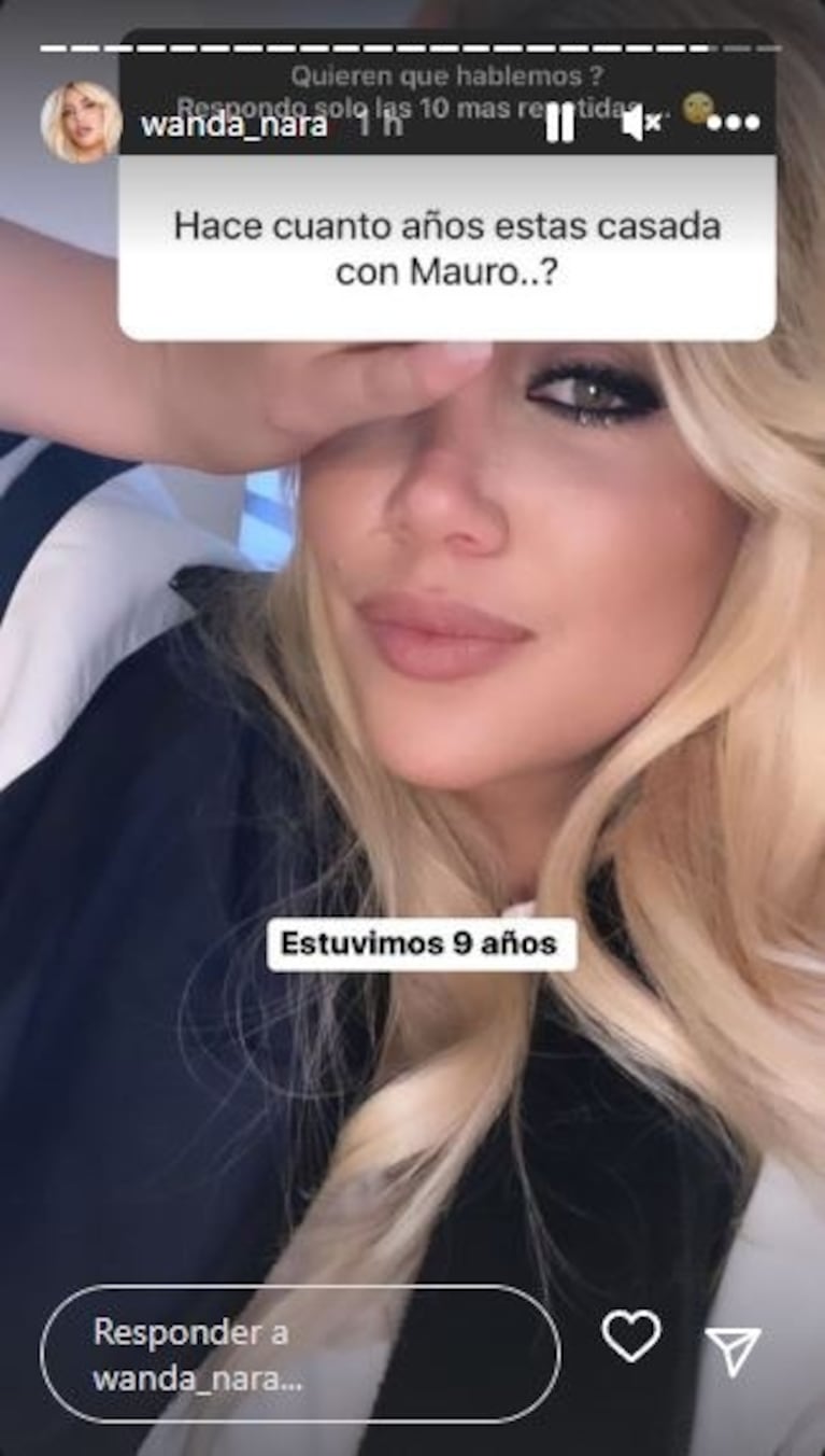 Wanda Nara, al borde de confirmar su separación de Mauro Icardi con sus posteos: "Estuvimos 9 años juntos"